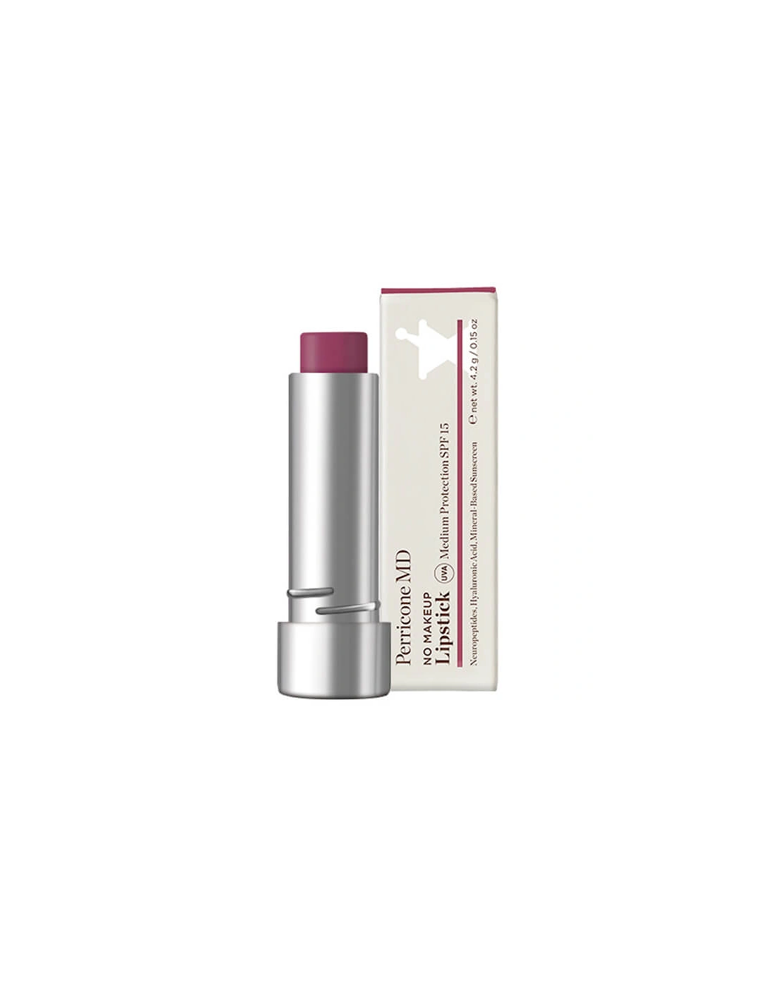 No Makeup Lipstick Broad Spectrum SPF15 - Rose - Perricone MD, 2 of 1
