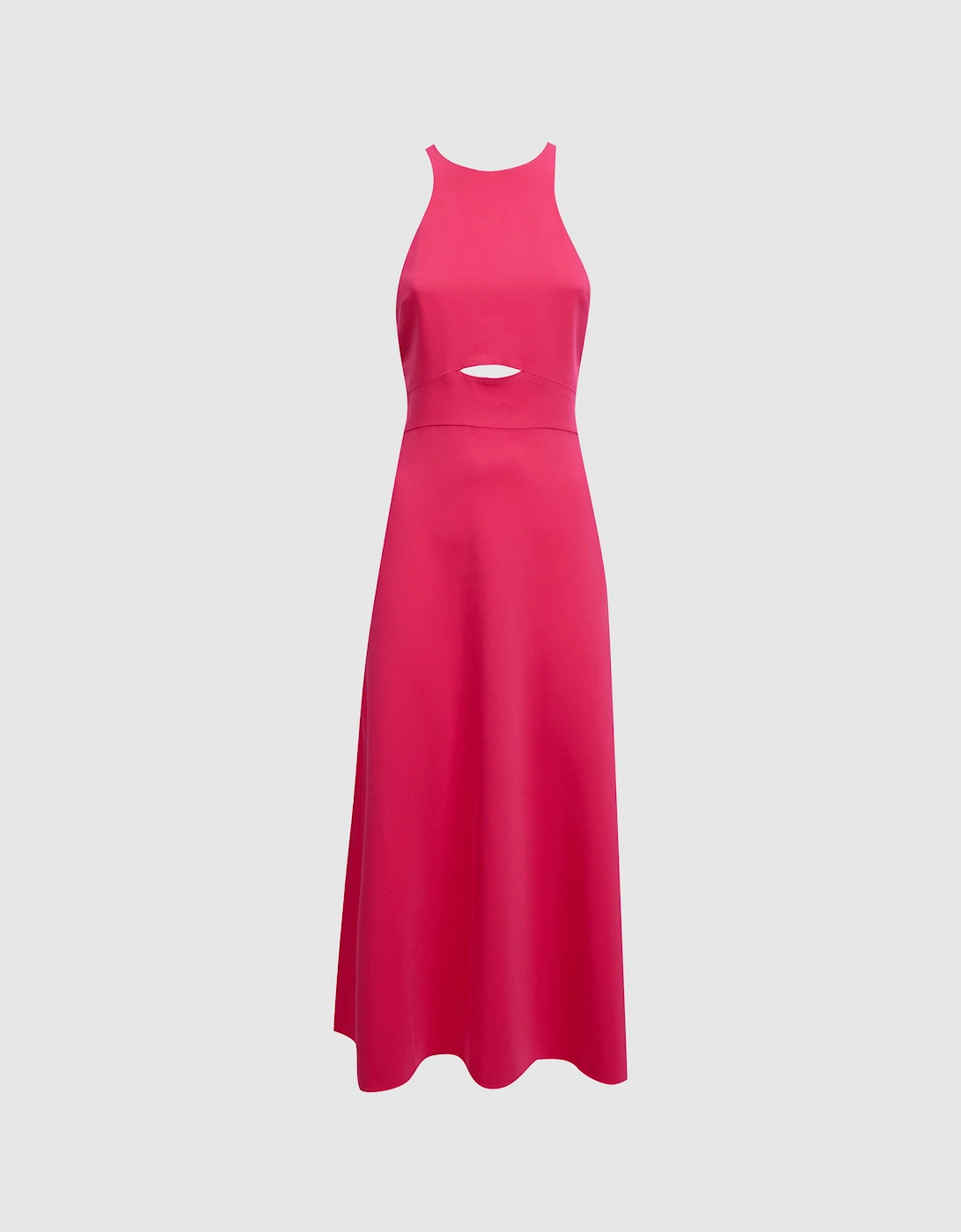 Halter Neck Cut Out Midi Dress, 2 of 1