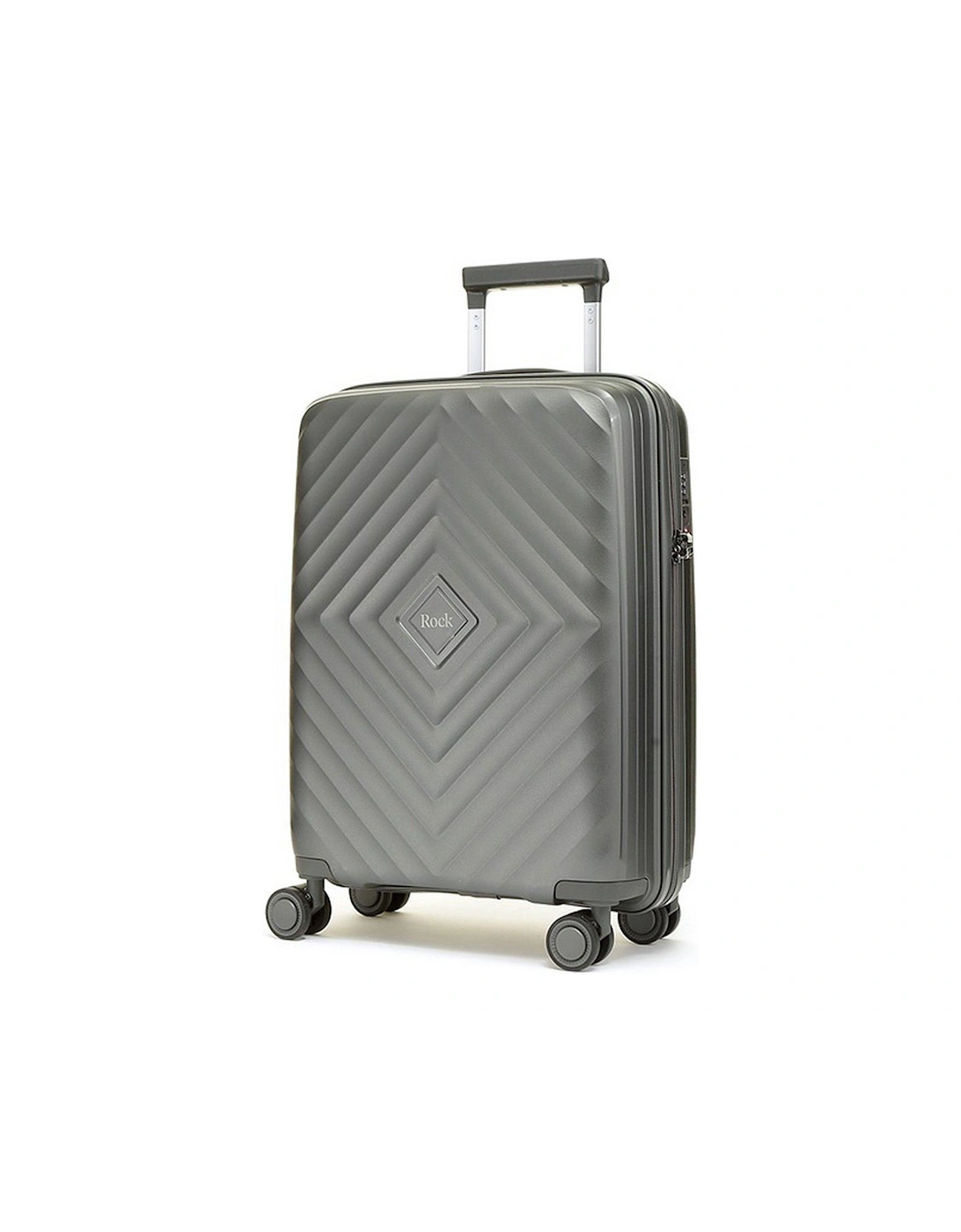 Infinity 8 Wheel Hardshell Cabin Suitcase - Charcoal, 2 of 1