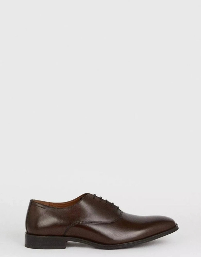 Mens 1904 Plain Leather Oxford Shoes