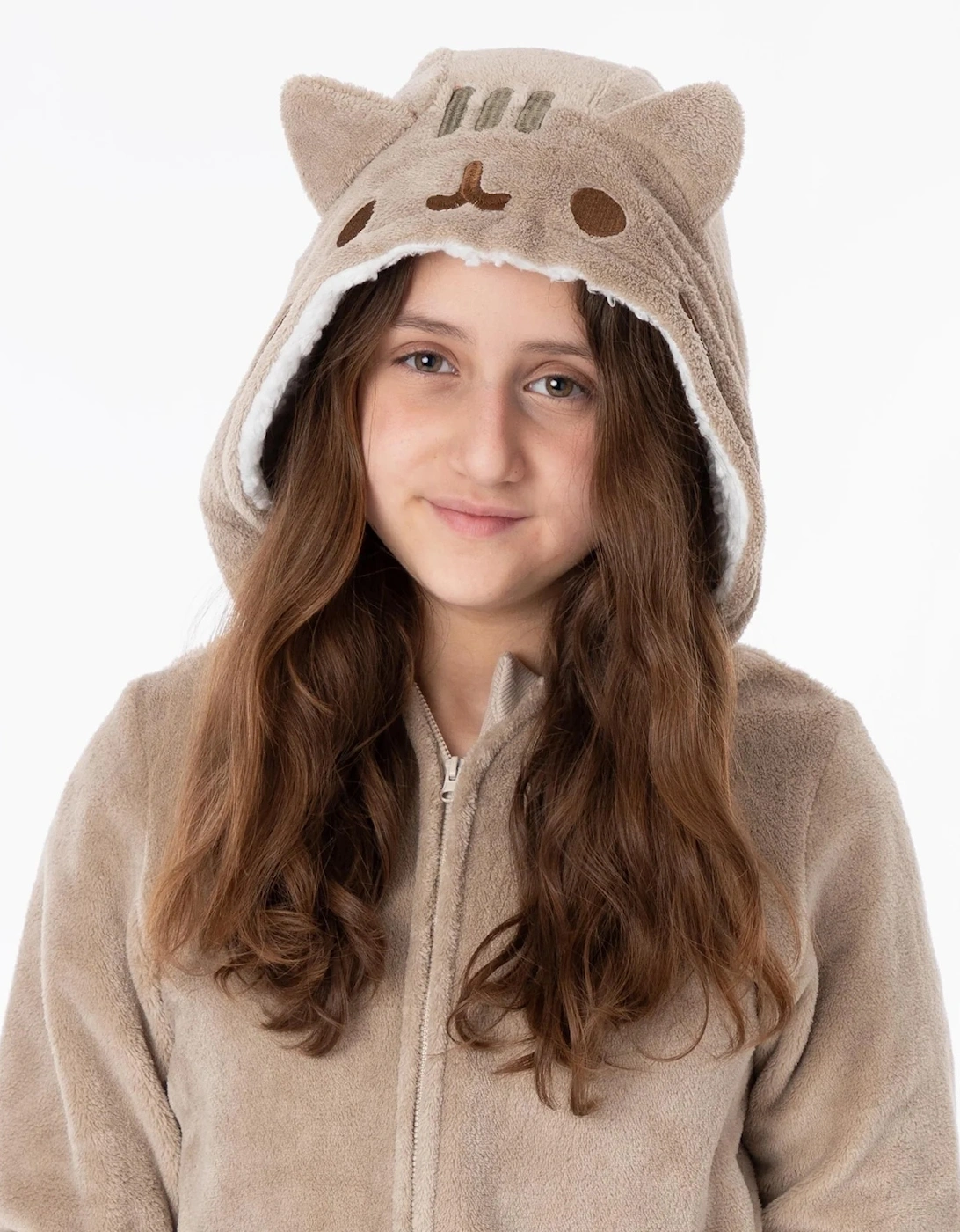 Girls 3D Ears 3D Ears Sleepsuit