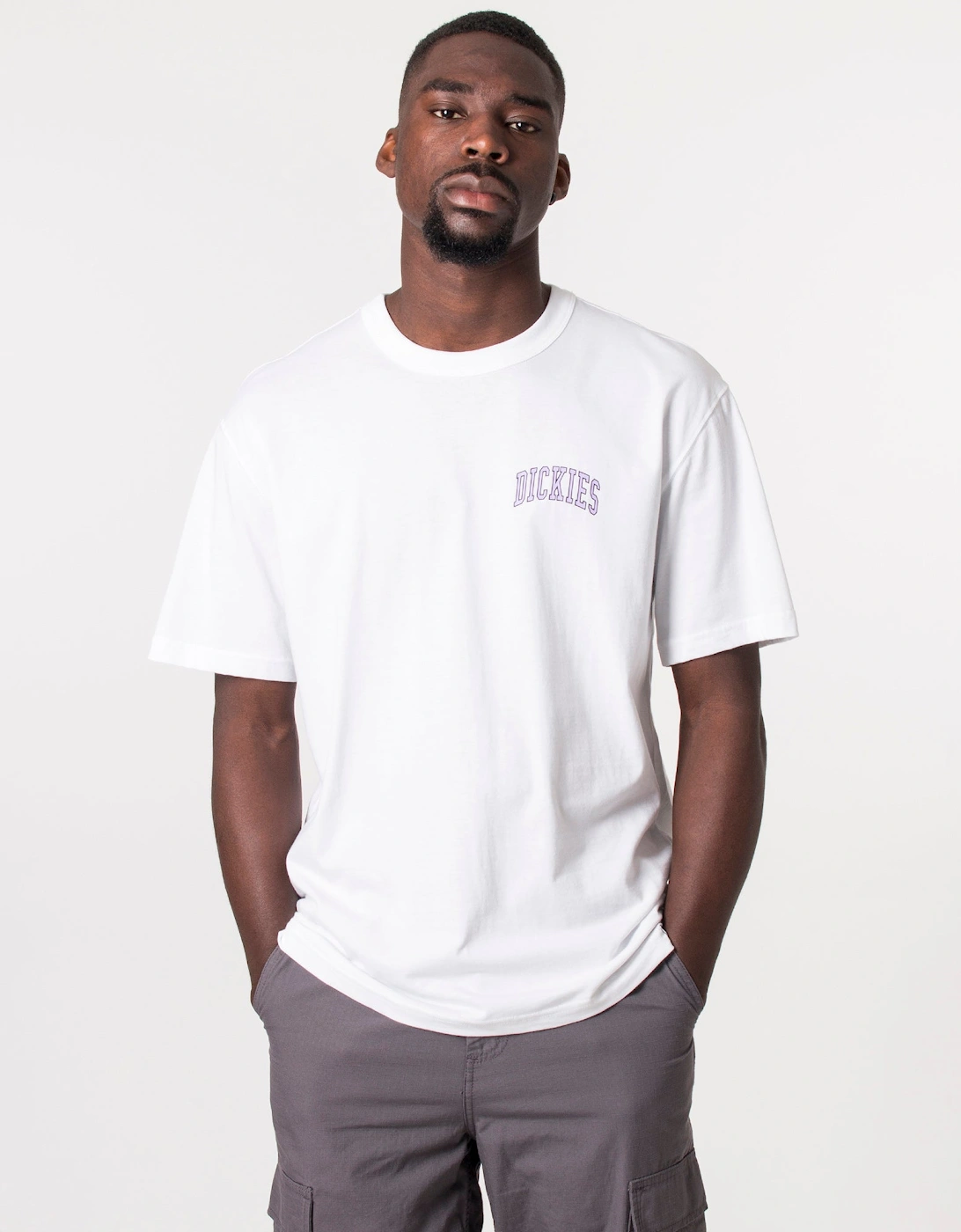 Relaxed Fit Aitkin Chest Logo T-Shirt, 4 of 3