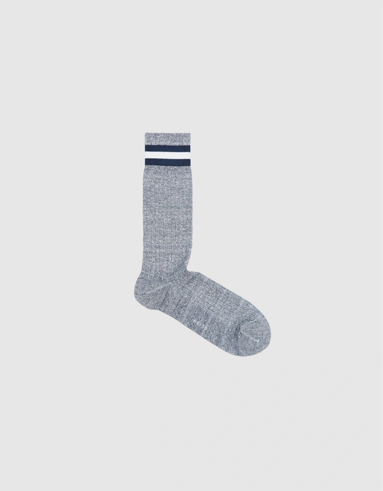 Socks With Hoop Detail