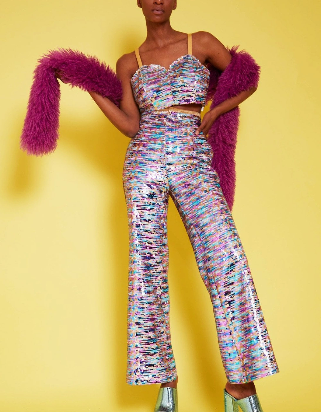 Multi-Coloured Sequin Flares, 5 of 4