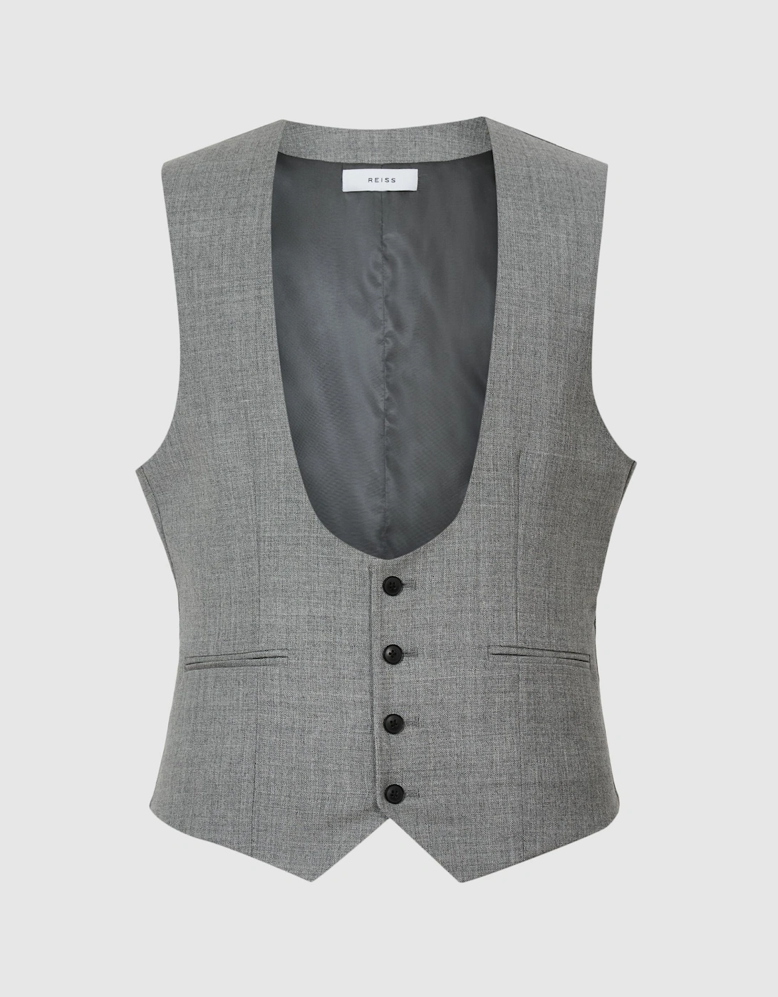 Wool Wedding Suit: Horseshoe Waistcoat, 2 of 1