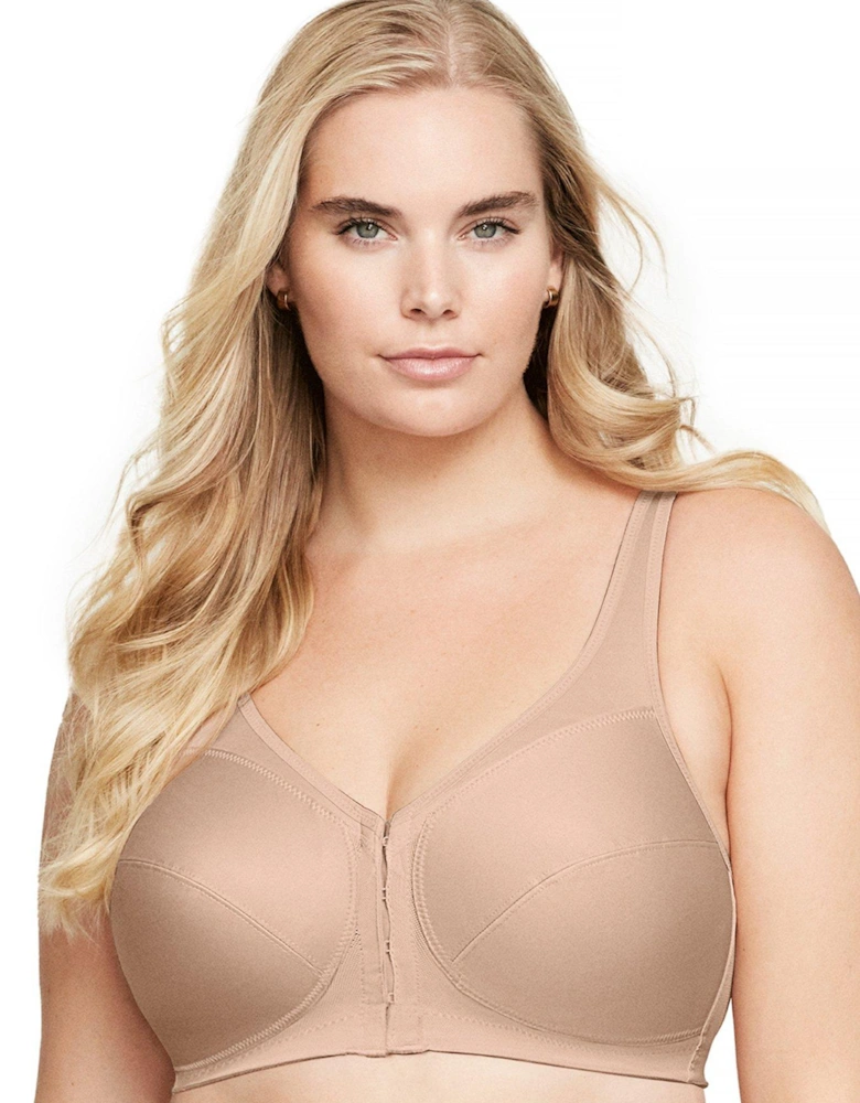 Front Close Posture Back Bra - Beige