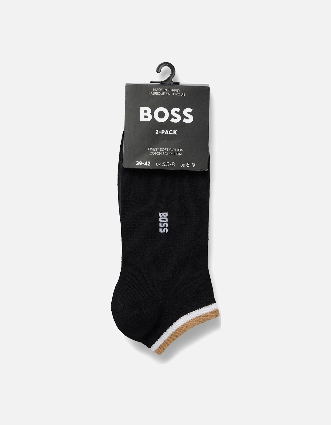 Boss 2 Pack Uni Stripe Cc Socks Black