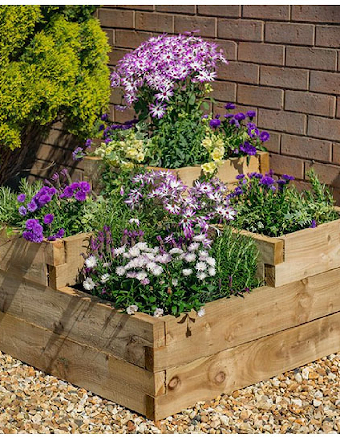 Garden Caledonian Tiered Raised Bed, 4 of 3