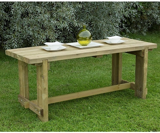 Garden Refectory Table 1.8m, 5 of 4