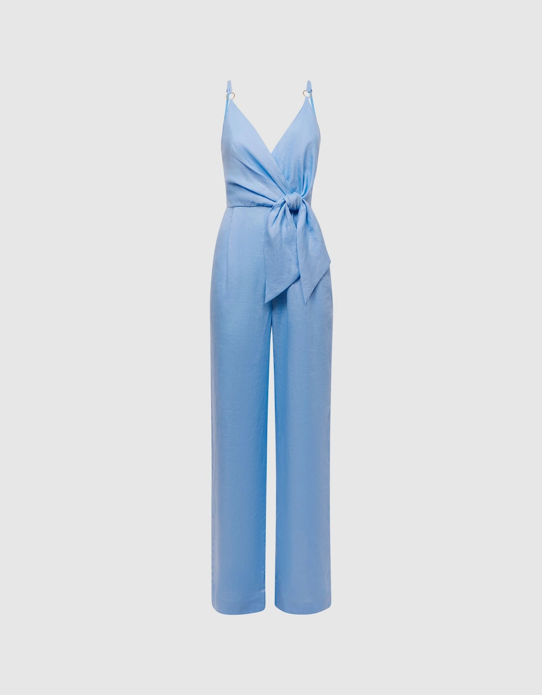 Linen Side Tie Jumpsuit, 2 of 1