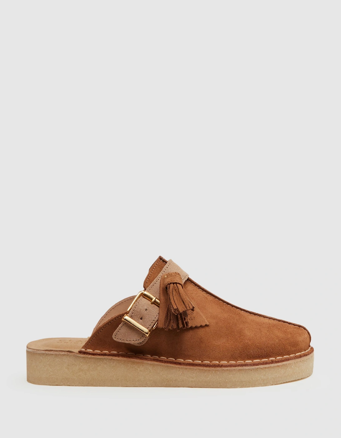 Clarks Originals Backless Suede Mules, 2 of 1