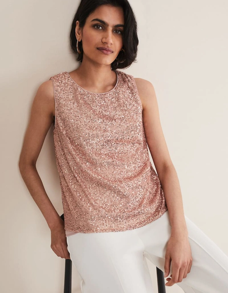 Dulcie Sequin Top