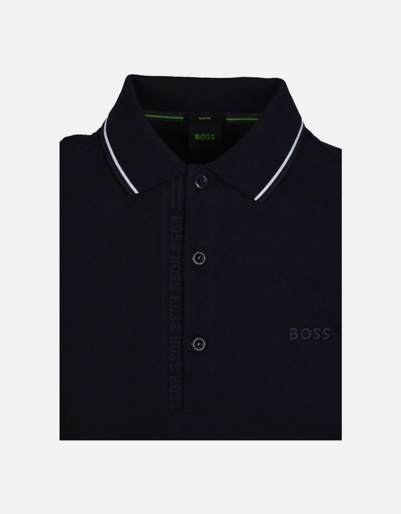 Boss Paule 4 Polo Shirt Blue