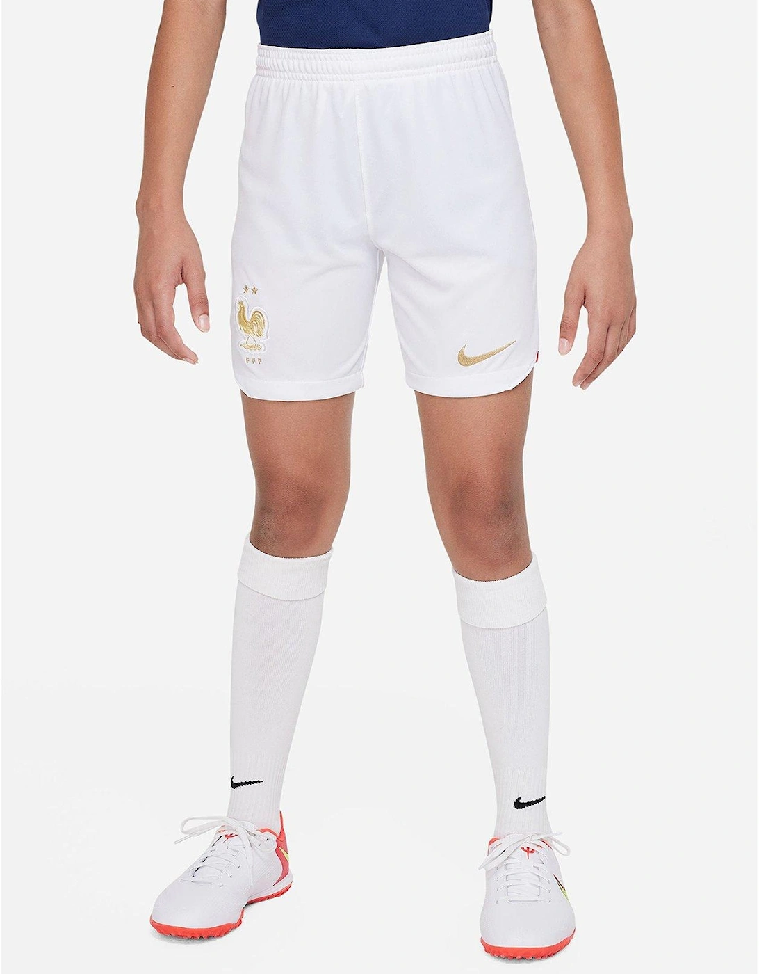 Youth France Home WC 2022 Short - White, 6 of 5