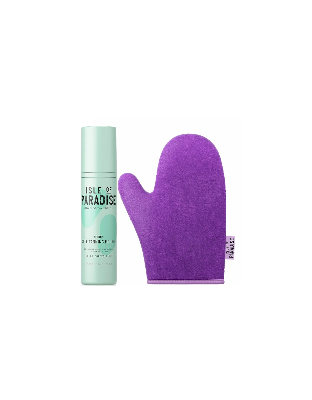 Medium Self-Tanning Mousse and Double Sided Mitt Bundle, 2 of 1