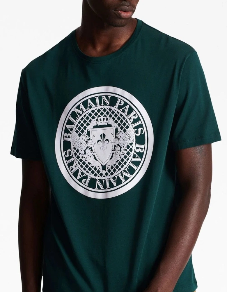 Coin Flock T-shirt Green