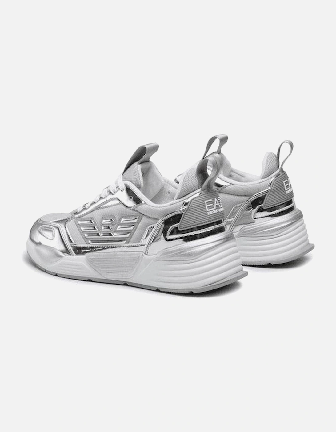 Silver Plate Sneaker Trainer