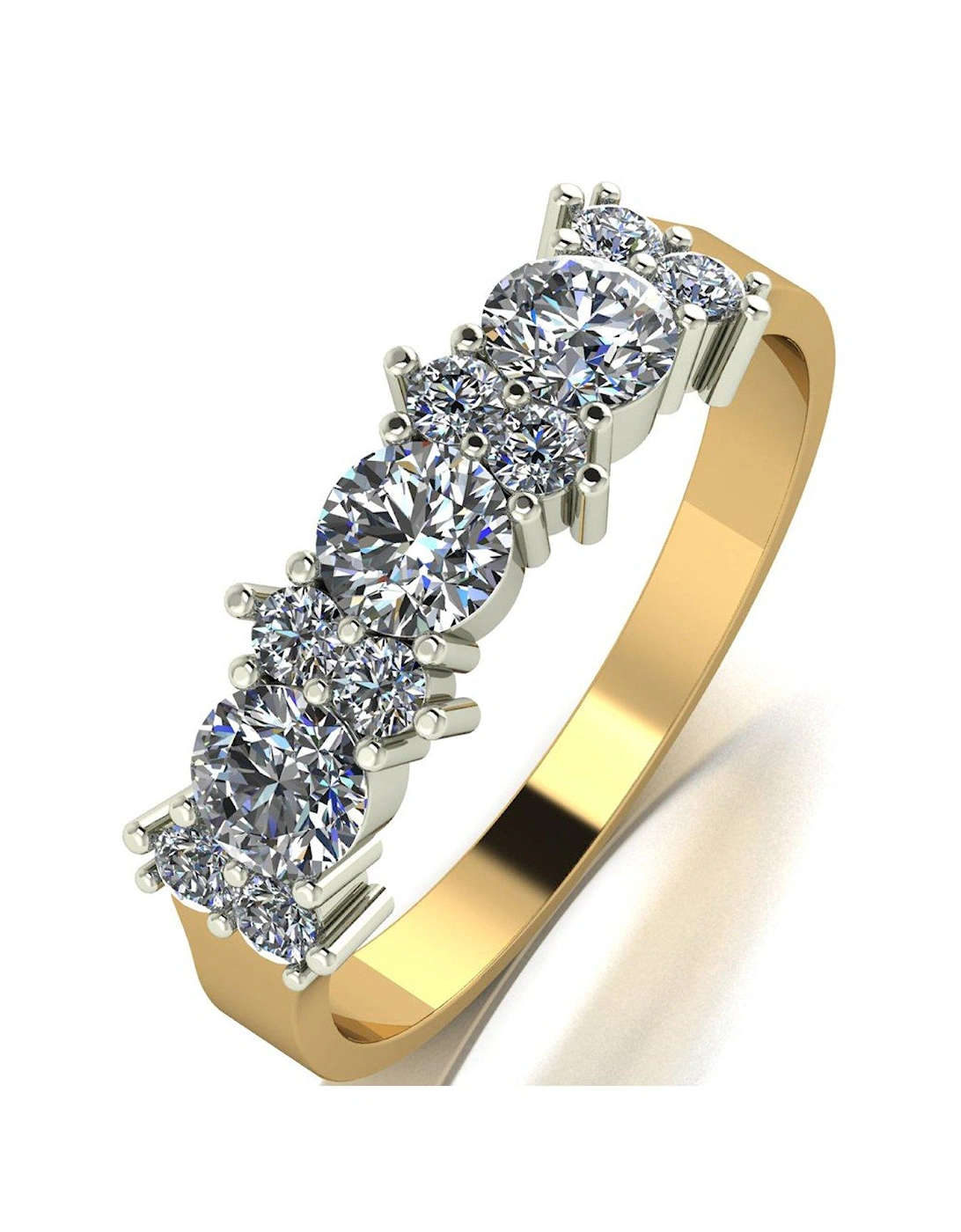 9ct Gold 1.00ct Total Eternity Ring, 3 of 2