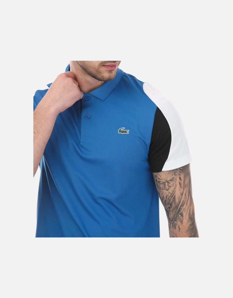 Mens Sport Regular Pique Polo Shirt