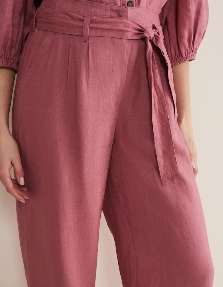 Raven Linen Trouser