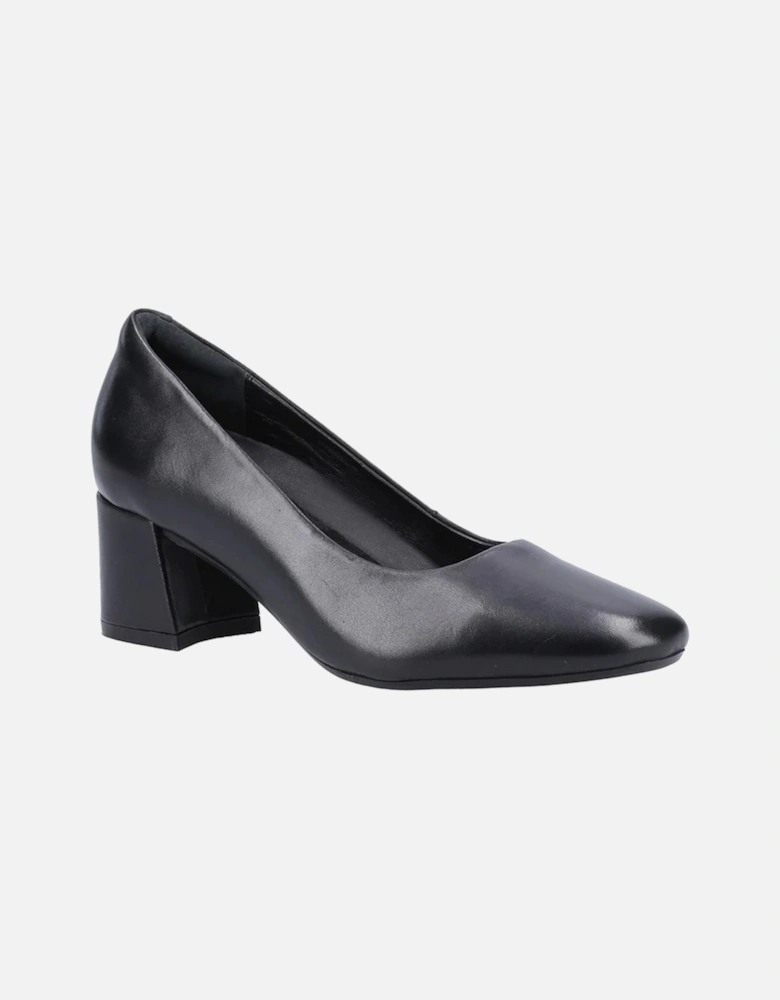 Womens/Ladies Alicia Leather Court Shoes
