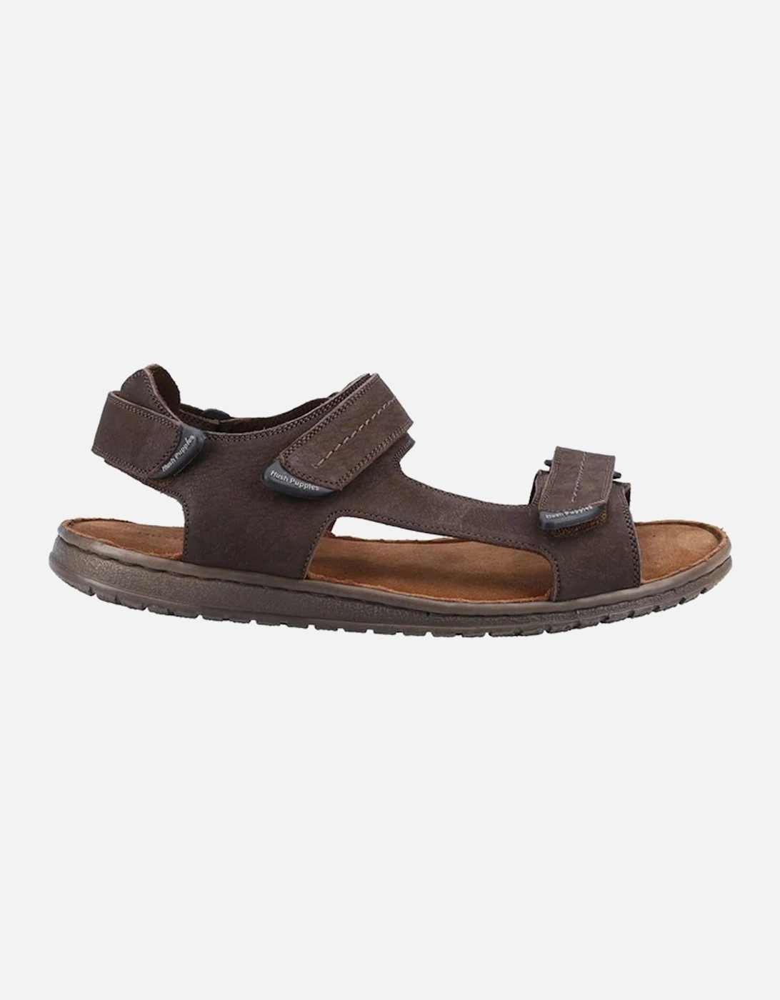 Mens Neville Leather Adjustable Strap Sandals