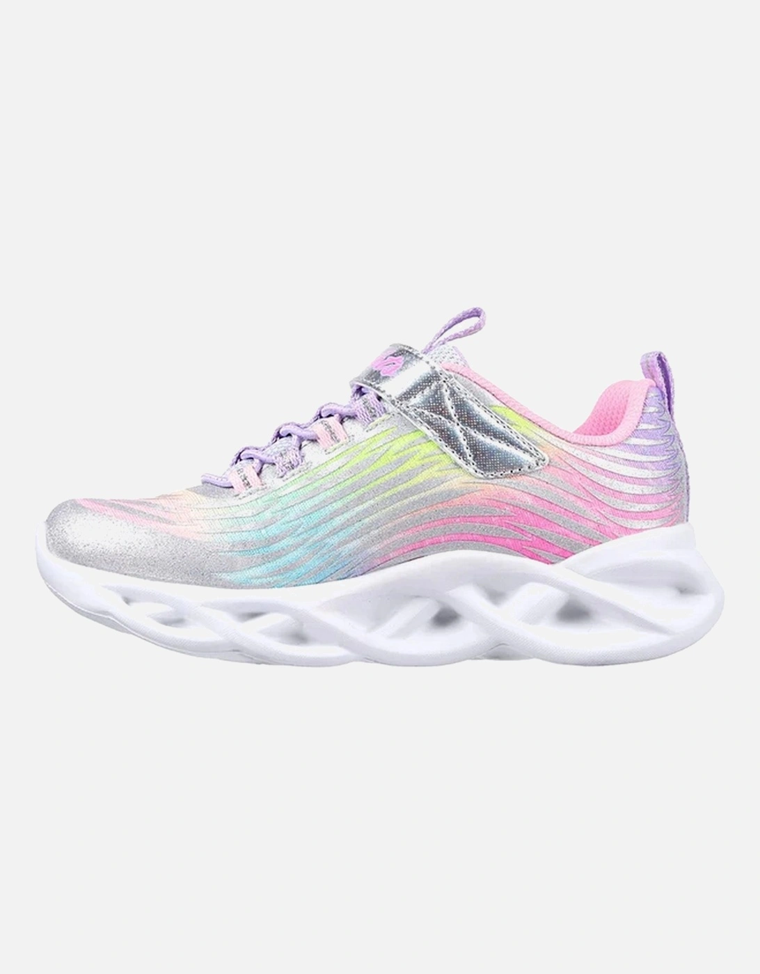Girls S Lights Twisty Brights Mystical Bliss Trainers