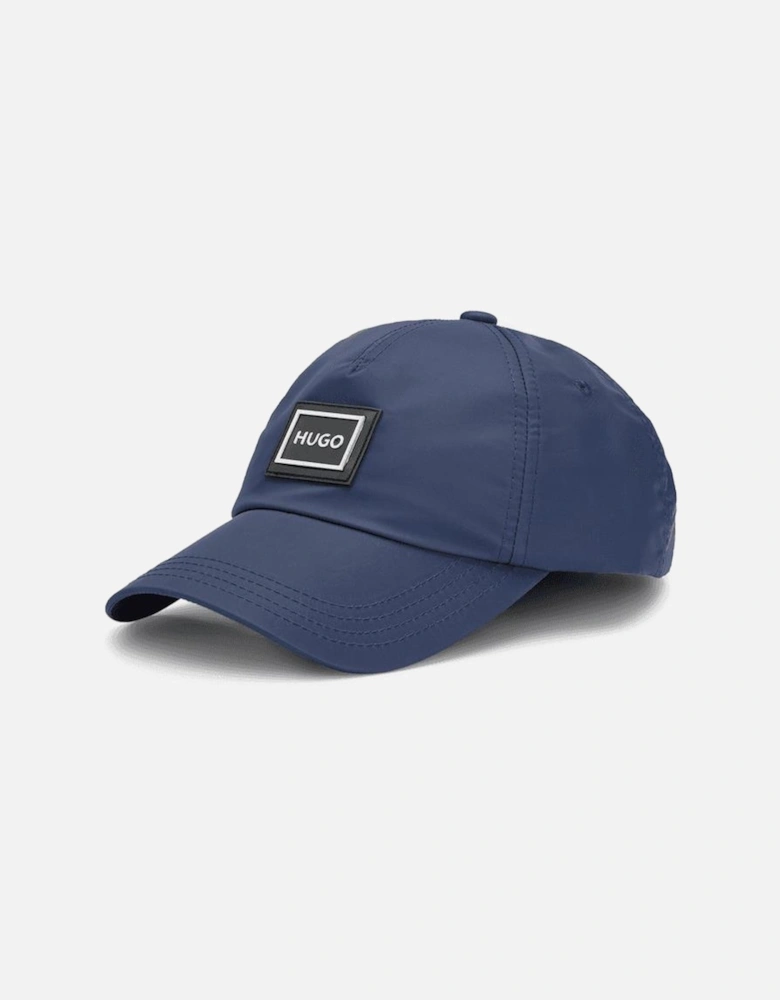 Metal Framed Logo Navy Cap