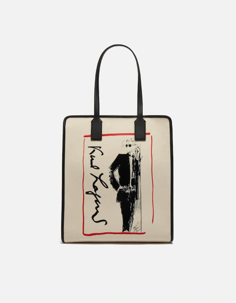 Series Canvas Shopper Tote Bag