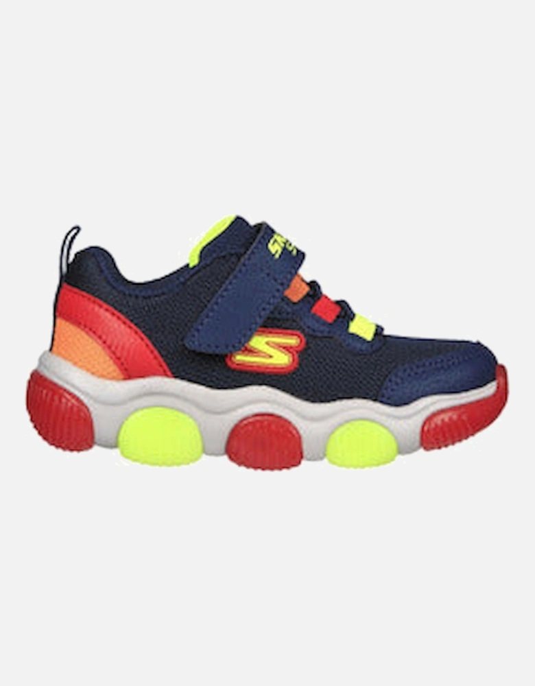 kids trainers Might Glow navy red 402040N
