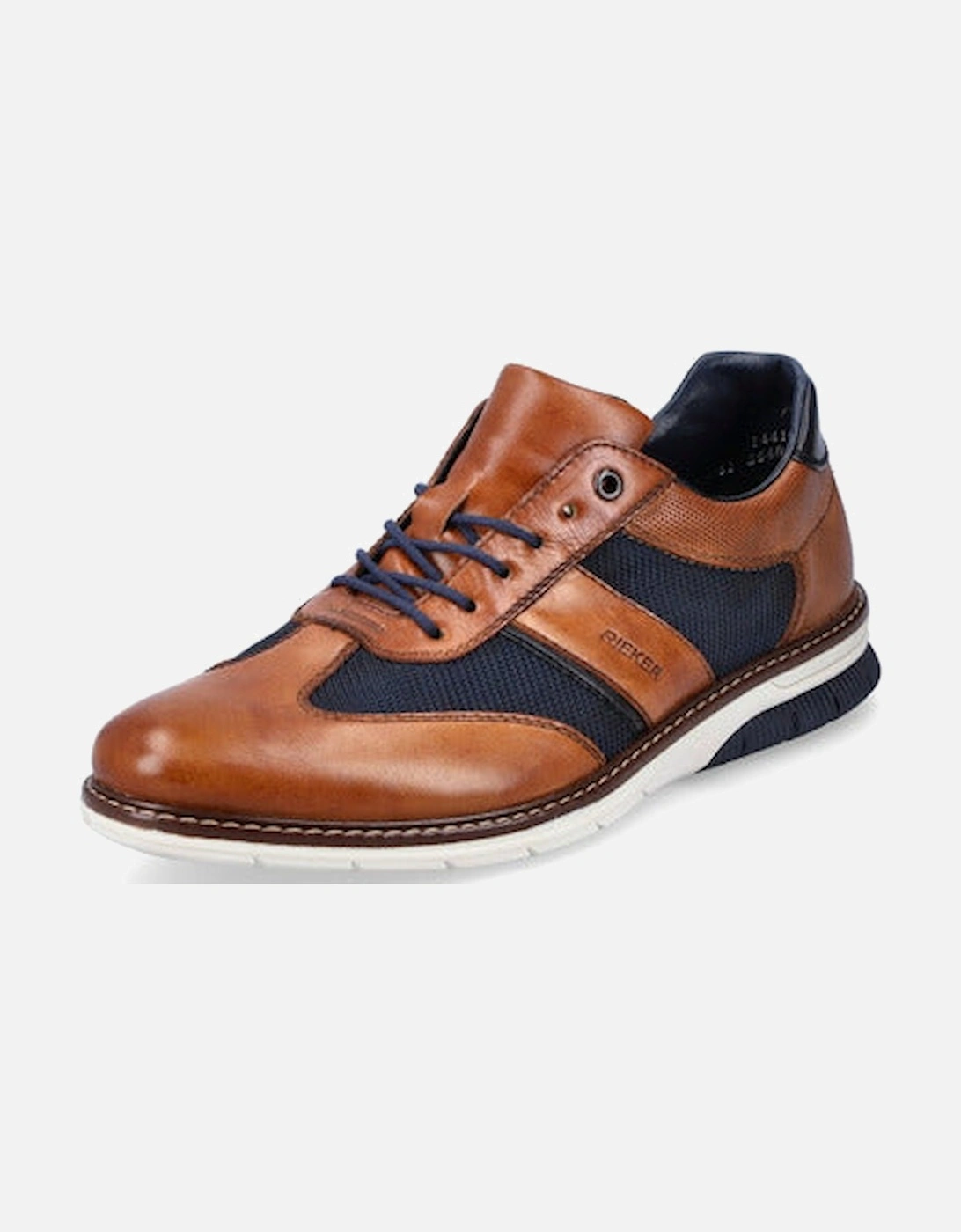 Mens Shoes 14410 24 brown combi, 2 of 1