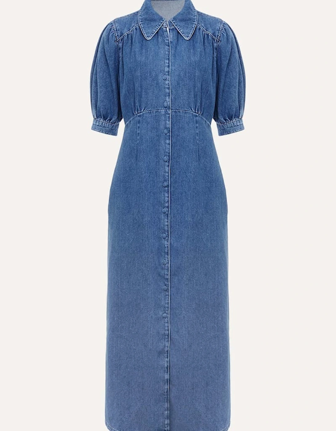 Cosette Denim Midaxi Dress