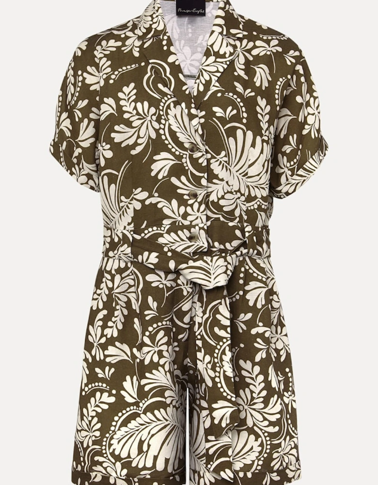 Rosalia Printed Playsuit