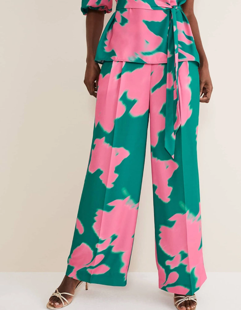 Madison Abstract Trousers Co-ord