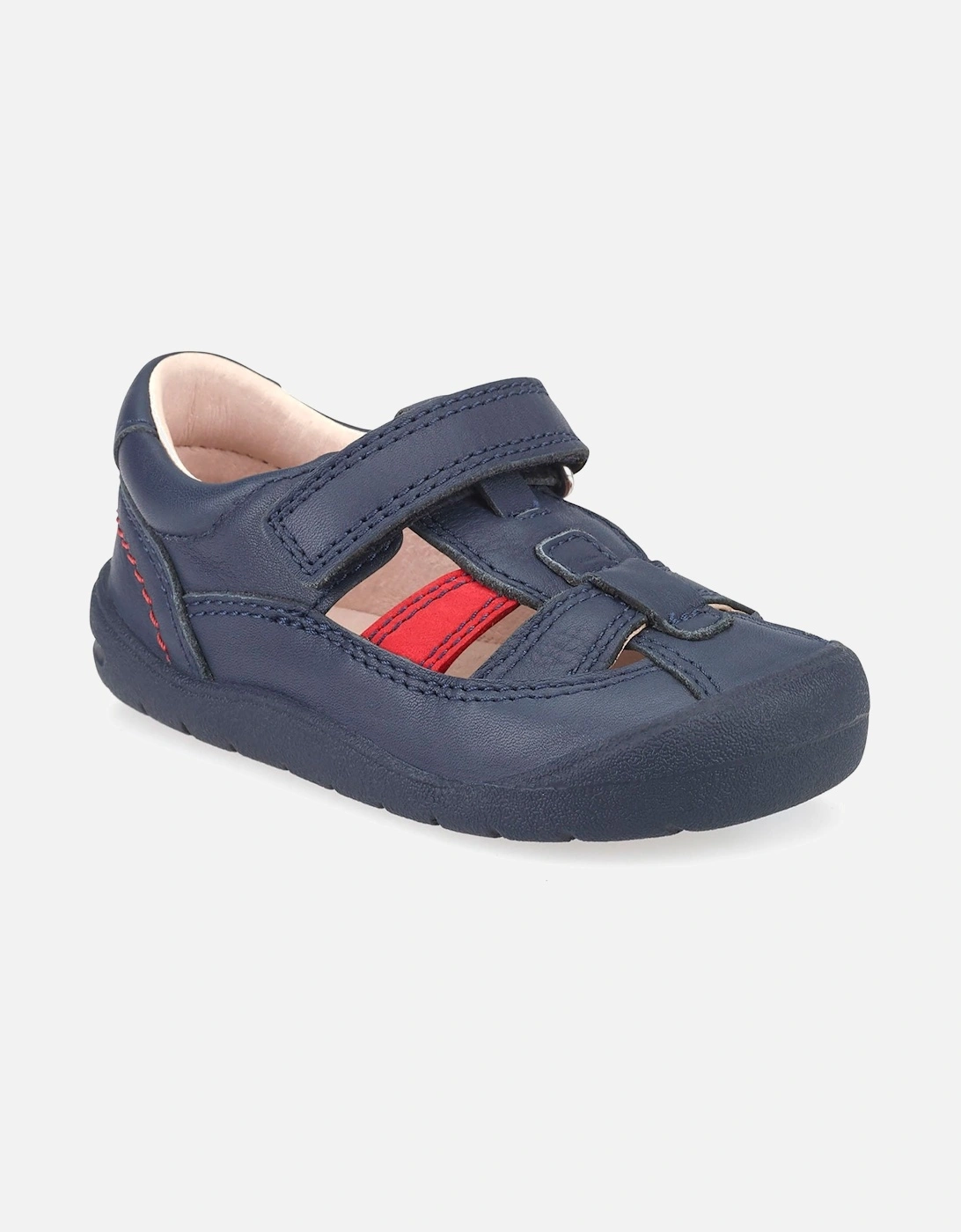 BUMBLE NAVY LEAT BOYS SHOE, 3 of 2