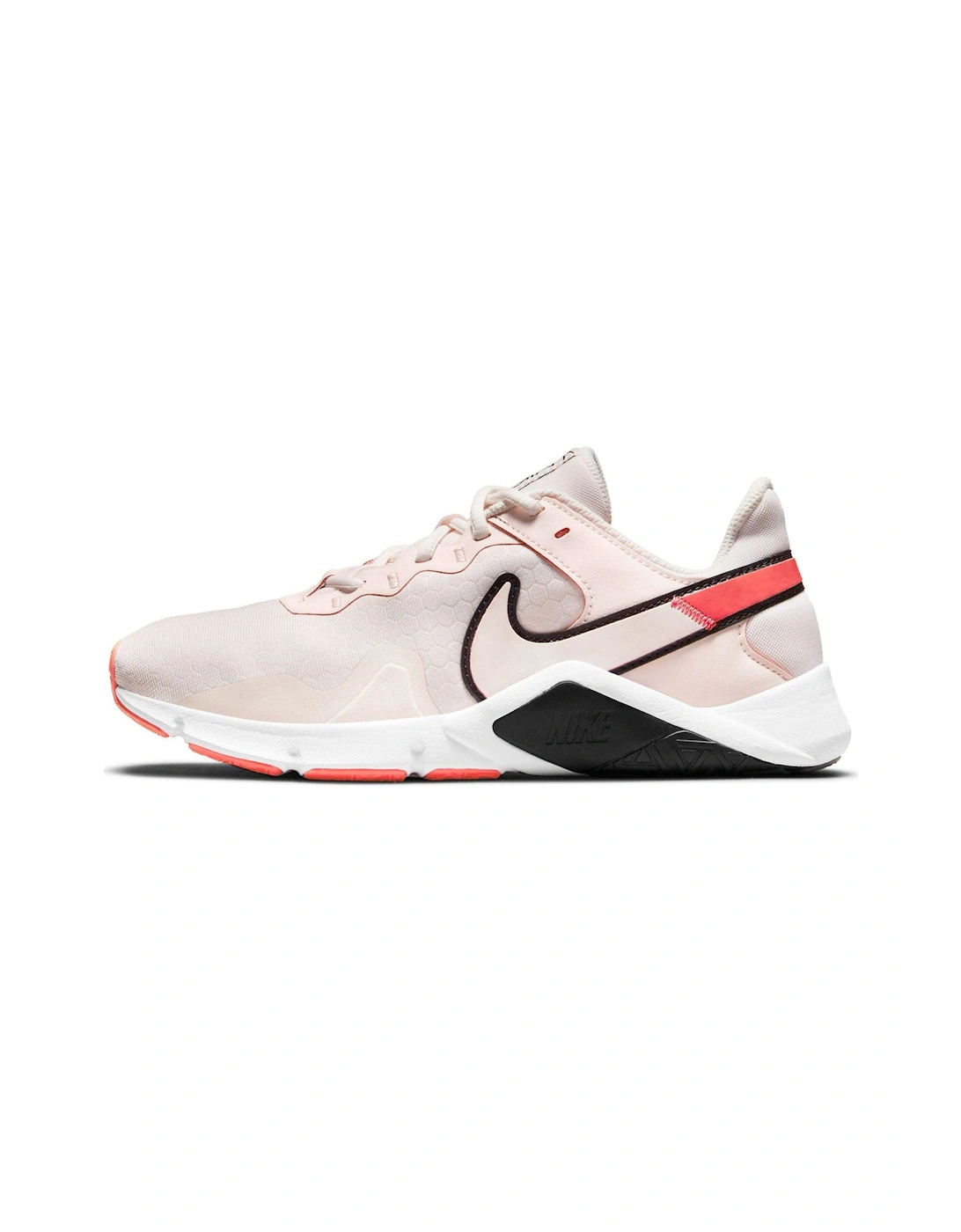 Women's Legend Essential 2 Trainers - PINK/BLACK, 7 of 6