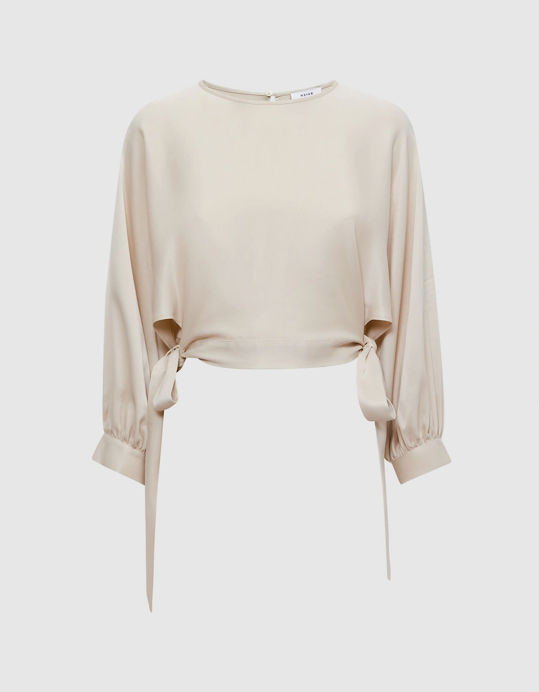 Blouson Style Cropped Blouse, 2 of 1