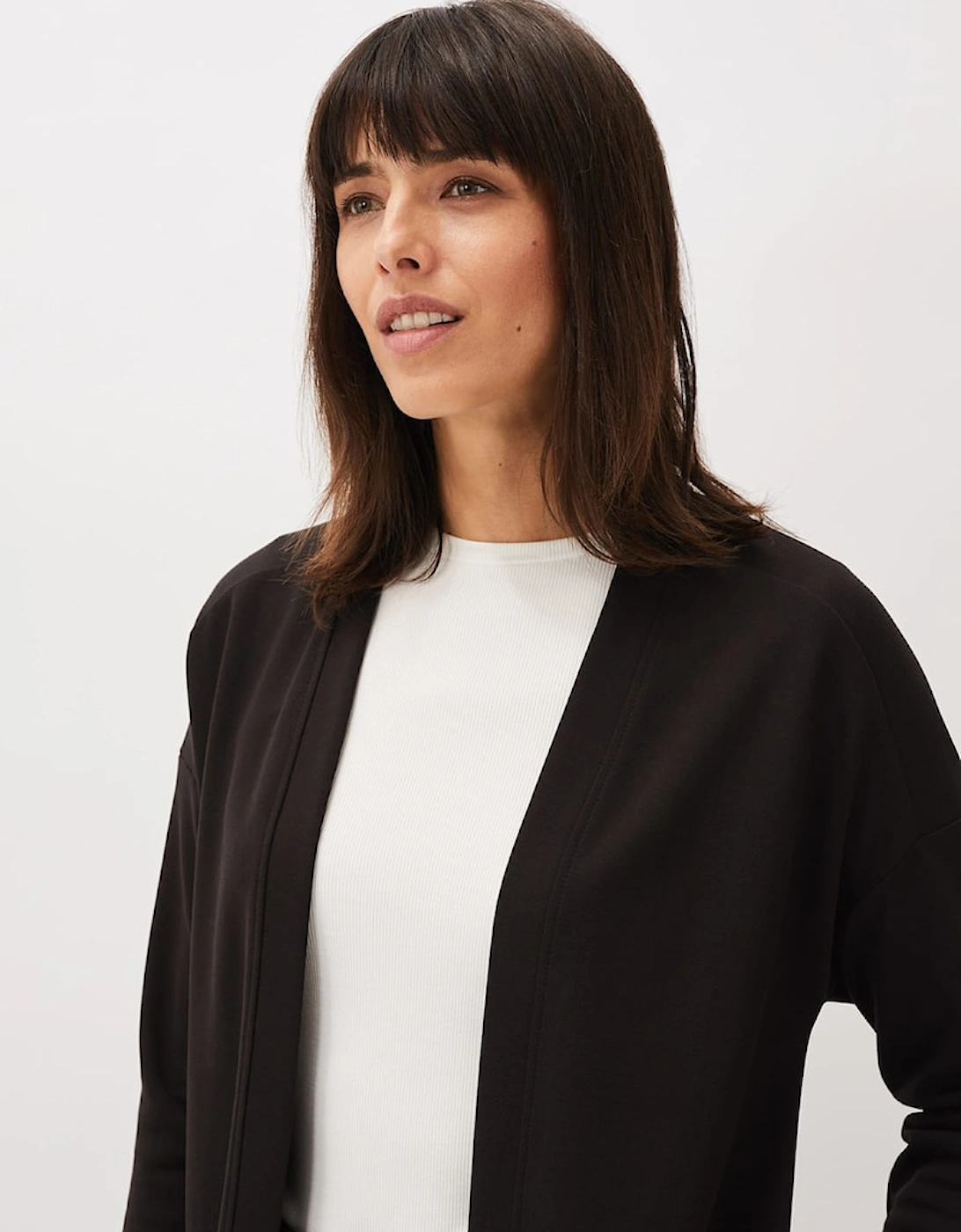 Ruth Longline Jersey Cardigan