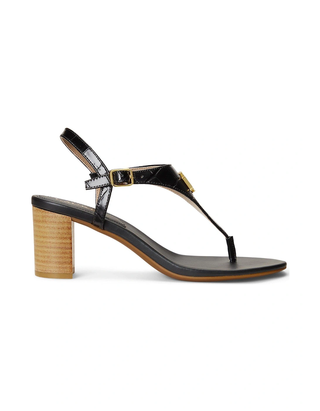 Lauren by Ralph Lauren Ellington High Heel Sandal - Black, 3 of 2