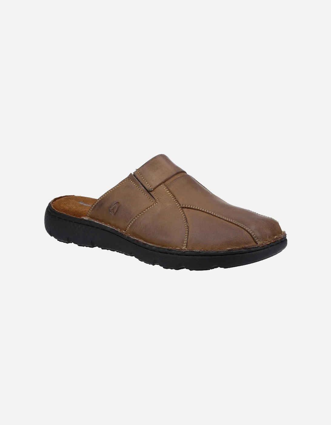 Mens Carson Leather Mules, 5 of 4