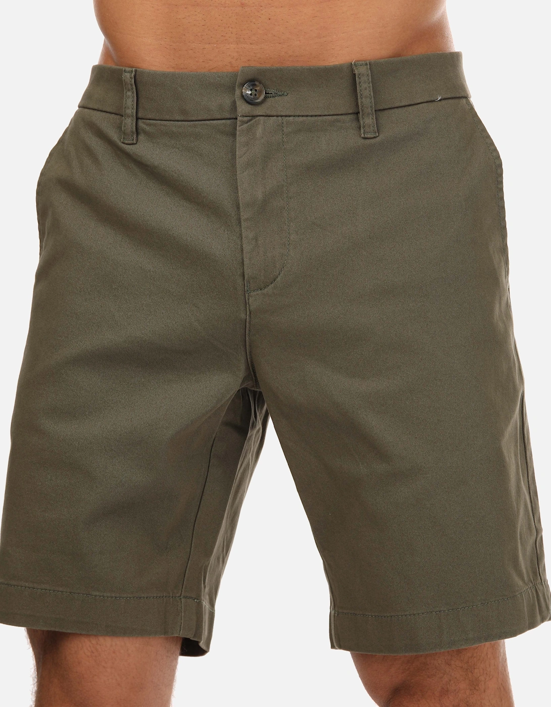 Mens Slim Fit Stretch Chino Short, 4 of 3