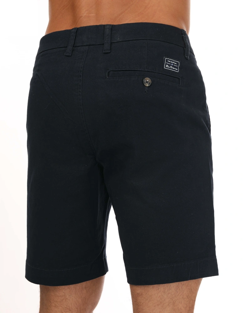 Mens Slim Fit  Stretch Chino Short