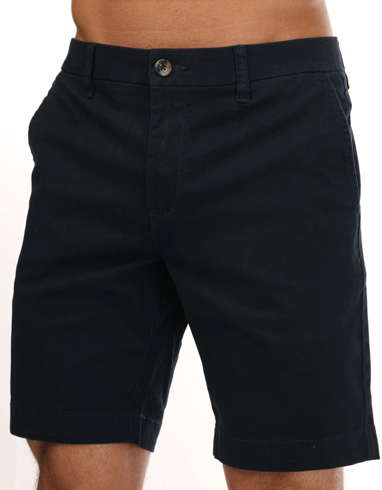 Mens Slim Fit  Stretch Chino Short