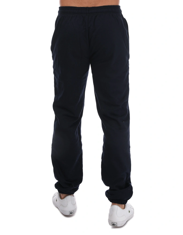Mens Premium Fleece Jog Pants - Mens Side Logo Tracksuit Bottoms
