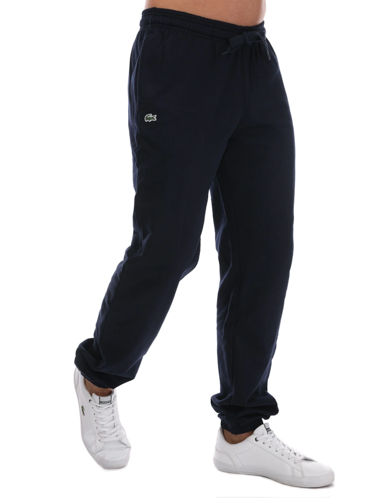 Mens Premium Fleece Jog Pants - Mens Side Logo Tracksuit Bottoms