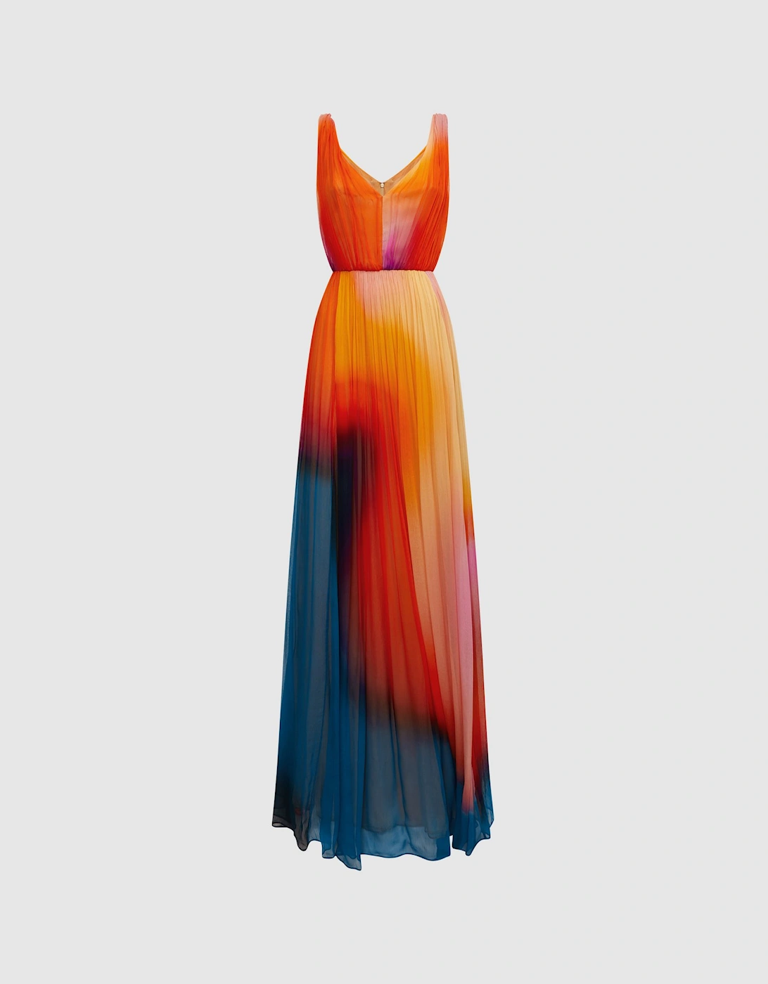 Halston Pleated Maxi Gown, 2 of 1