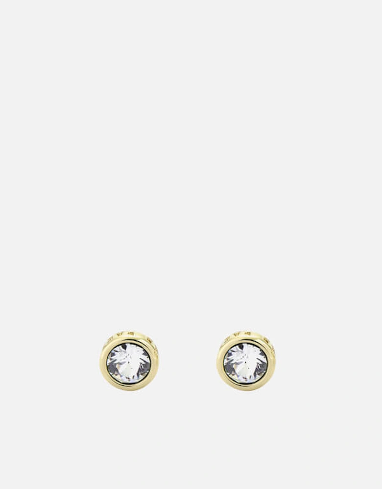 Women's Sinaa Crystal Stud Earrings - Gold/Crystal