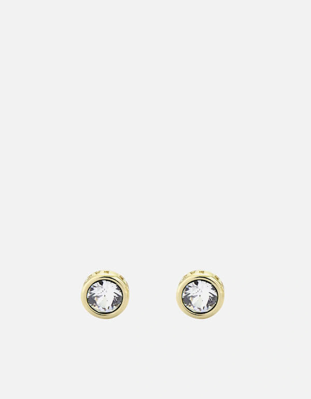 Women's Sinaa Crystal Stud Earrings - Gold/Crystal, 2 of 1