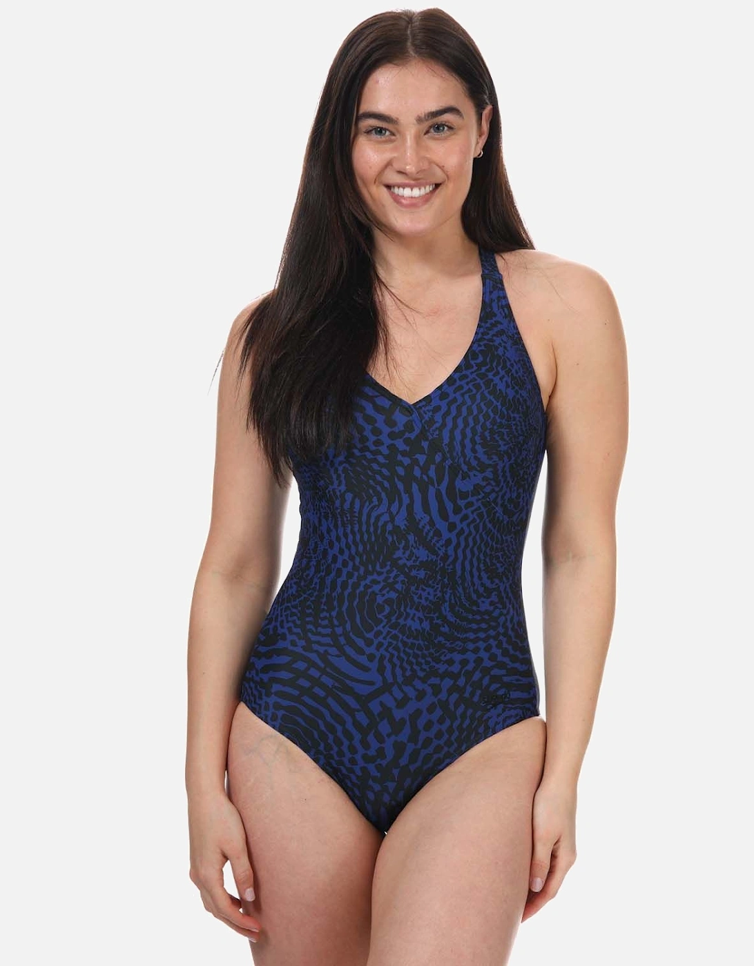 Womens Lexi Printed Swimsuit, 7 of 6