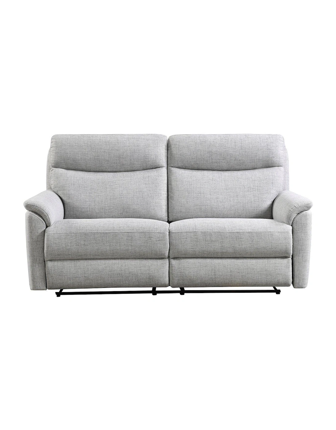 Linea Fabric Manual Recliner 2 Seater Sofa, 2 of 1